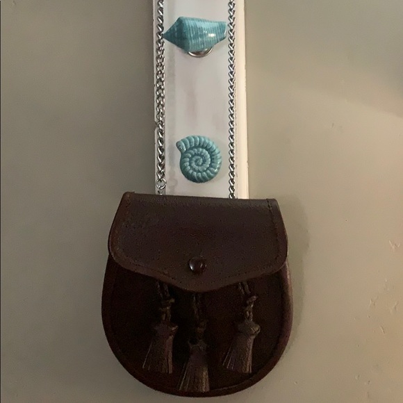 Pure Leather mini purse brown - Picture 1 of 8